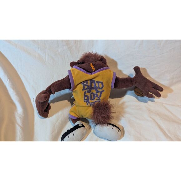 Taz Bad Boy Basketball Plush Stuffed Animal Looney Tunes Nanco - Picture 3 of 4